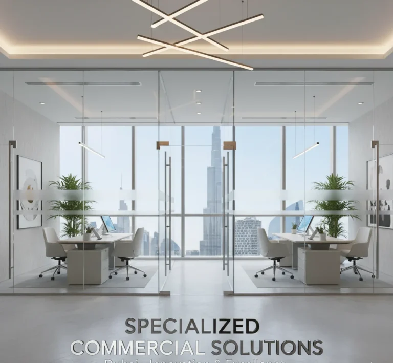 Expert specialized and commercial services for businesses and unique properties in Dubai