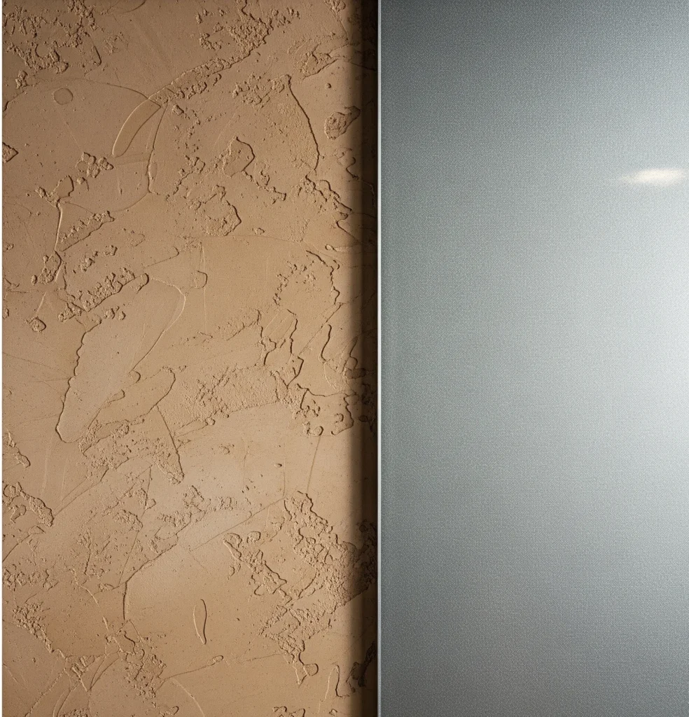 Expert stucco finishing and RadyGlass painting in Dubai